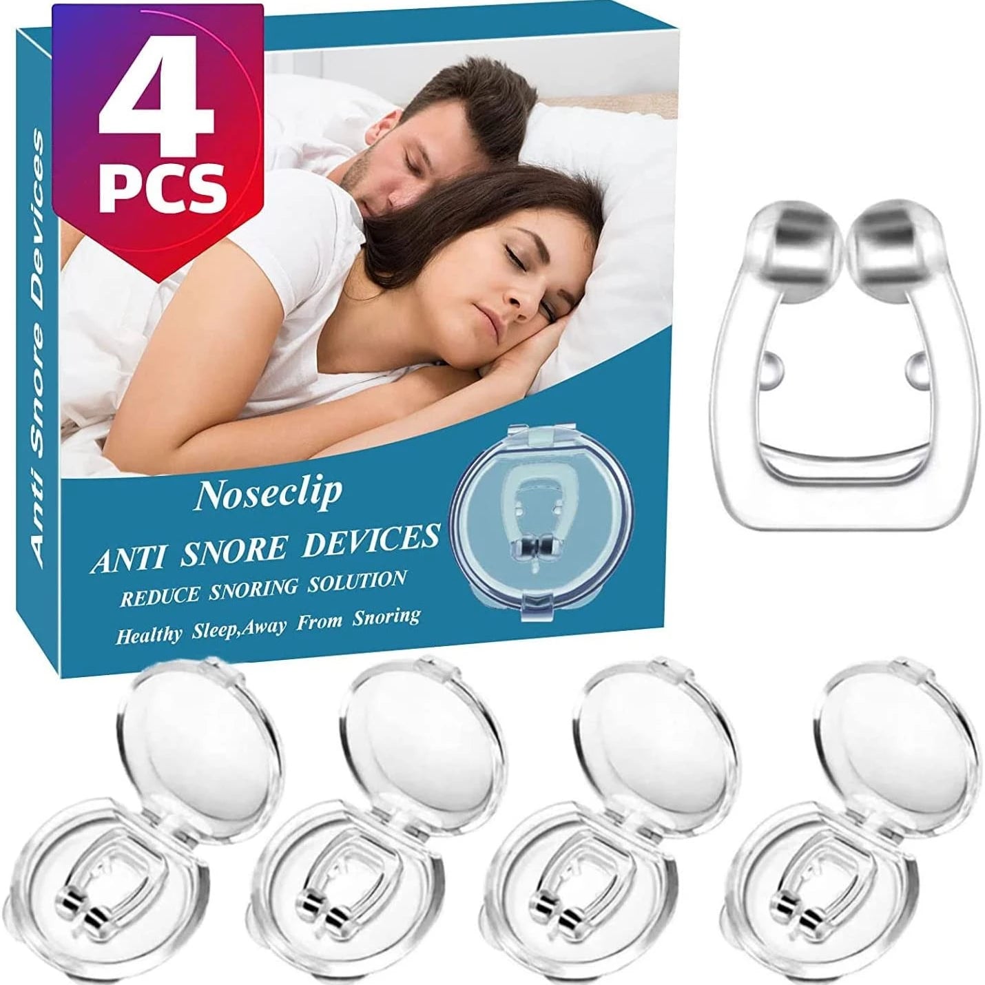 Magnetic Anti-Snoring Noseclip